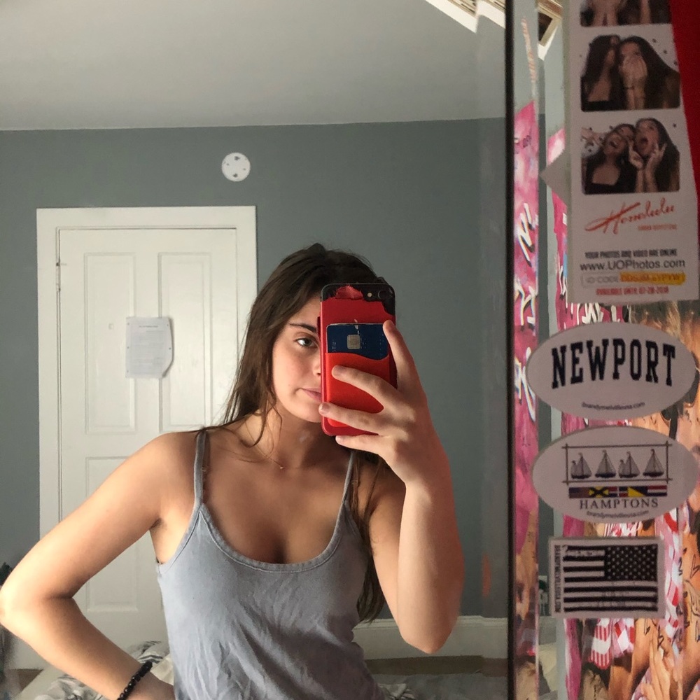 Vintage brandy blue tank